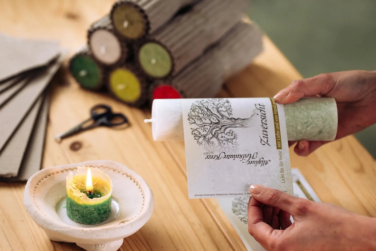 Allgäuer Heilkräuterkerzen