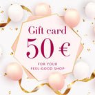Gift voucher 50 euros for feel-good moments in the Sera Benia online store.